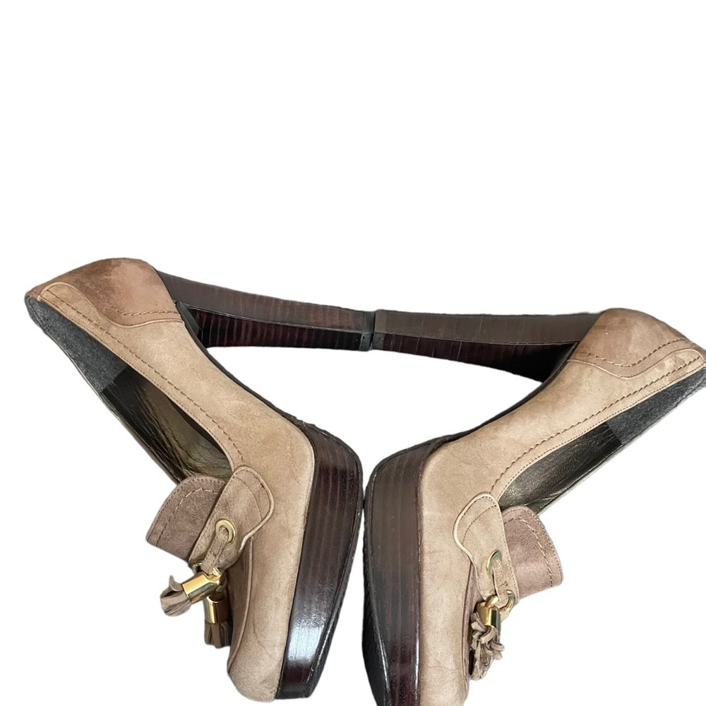 Authentic Stuart Weitzman Tassup Platform Pumps S… - image 6